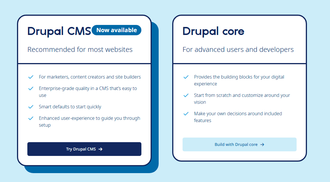 Drupal CMS (v1): Getting Started and How to Install It on Your Server.